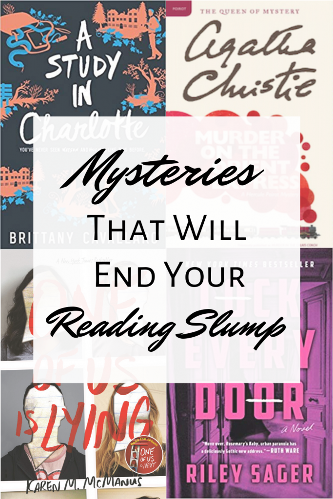 Mysteries That Will End Your Reading Slump